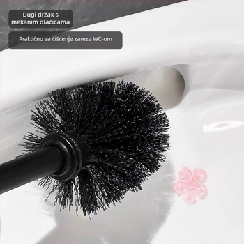Četka za WC s dugom drškom, plastična, Sicheng branda, lansirana u proljeće 2020