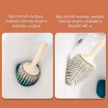 Set četkica za WC s dugom drškom i bazom — plastika, težina 0,3 kg, pakiranje unutar kutije, 36 komada, Songtai