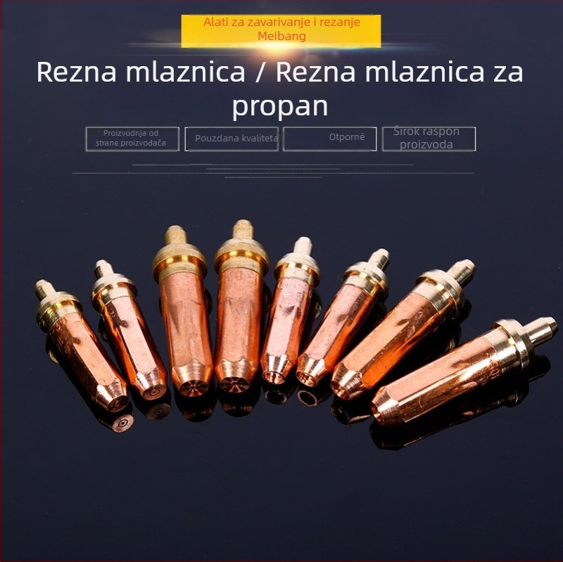 Meibang izobarijska mlaznica za rezanje – modeli G01-30/-100/G02, G03 za acetilen i propan