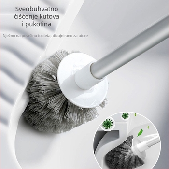 Toaletna četka Baojia Jie JY3816 | Značka: Baojia Jie; Model: JY3816; Materijal: Plastika; Stil: Moderan minimalistički
