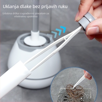 Toaletna četka Baojia Jie JY3816 | Značka: Baojia Jie; Model: JY3816; Materijal: Plastika; Stil: Moderan minimalistički