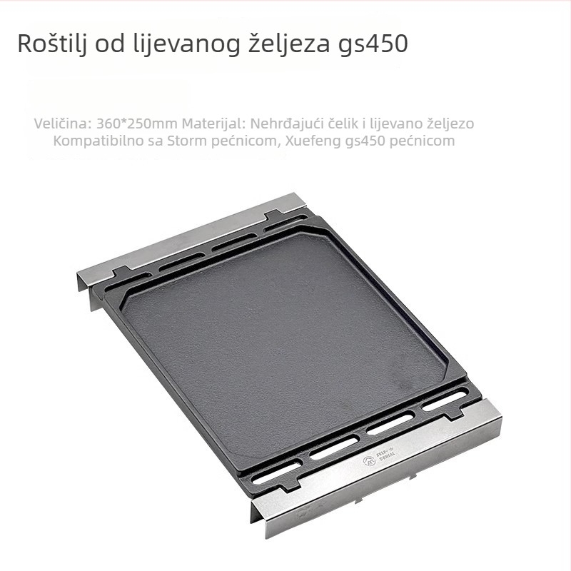 Vanjska kamping tava za pečenje od željeza za Xuefeng GS450 Storm Stove – IGT pribor
