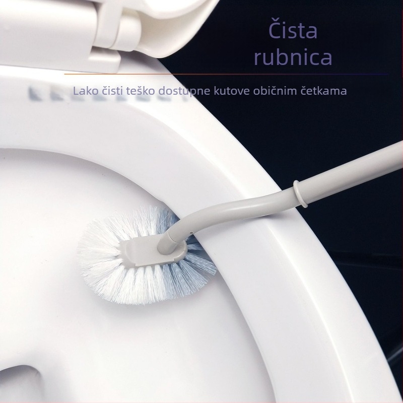 Set četke za WC i plunžer s dizajnom punog kuta, plastični materijal (Brand: Unique; Privatna oznaka: Gwt/gweite)