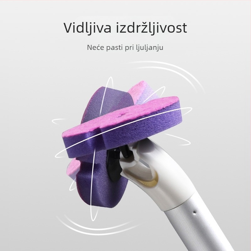 Jieshun FSP-02 Jednokratni set četke za WC, materijal spužva, čišćenje bez mrtvih kutova