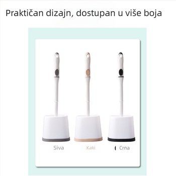 Set četke za WC s bazom, okruglom glavom, plastična konstrukcija; pakiranje 120 kom.; lansirano u proljeće 2020.; marka 20122