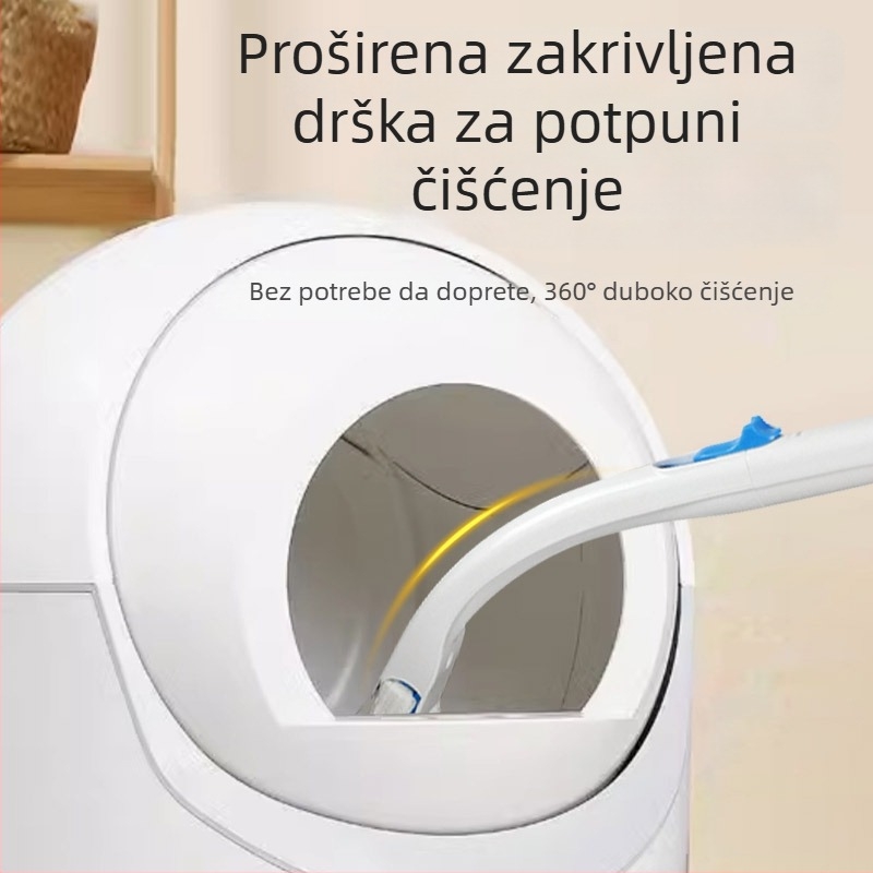 Četka za čišćenje posude za mačji pijesak, Blue Seth, materijal: spužva