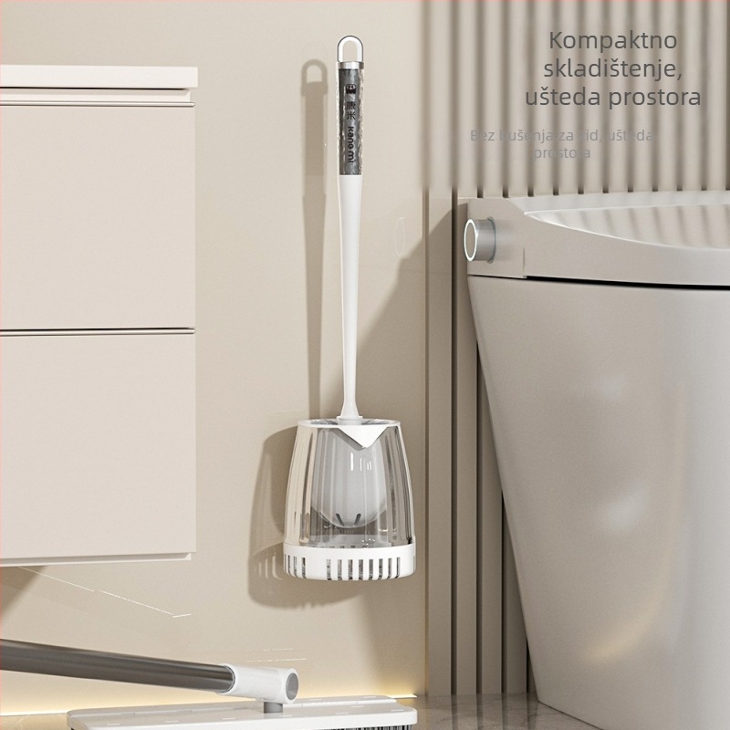 Četka za WC s postoljem – Kangmi originalni dizajn, plastična, podrijetlo Yiwu, težina 274 g, pakiranje Opp bag