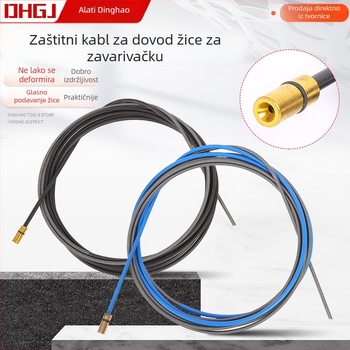 Dinghao Cijev za dovod žice za zavarivački pištolj – integrirana napetostna opruga, produžena vodilna cijev za žicu, 350–500 A