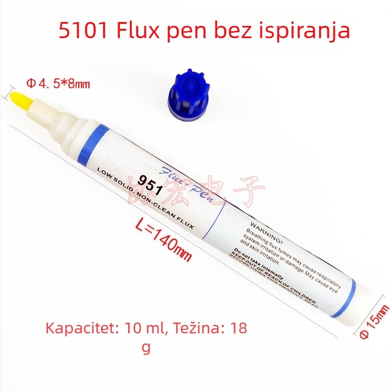 Fluks pero za zavarivanje KESTER KST951 No-Clean (Kina)