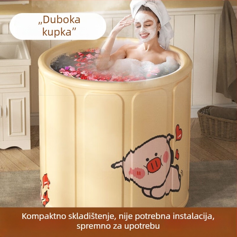 Sklopiva kada za odrasle, kada za cijelo tijelo, kućna uporaba za bebe i djecu