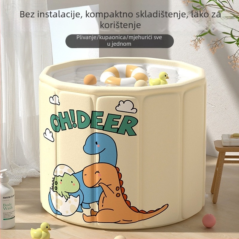 Sklopiva kanta za kupanje za odrasle, potpuno kupanje tijela i namakanje (Stil: Sklopiva; Namjena: Kupanje; Materijal: Drugo)