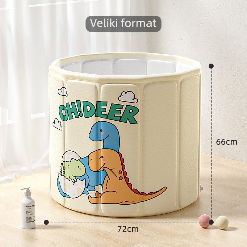 Sklopiva kanta za kupanje za odrasle, potpuno kupanje tijela i namakanje (Stil: Sklopiva; Namjena: Kupanje; Materijal: Drugo)