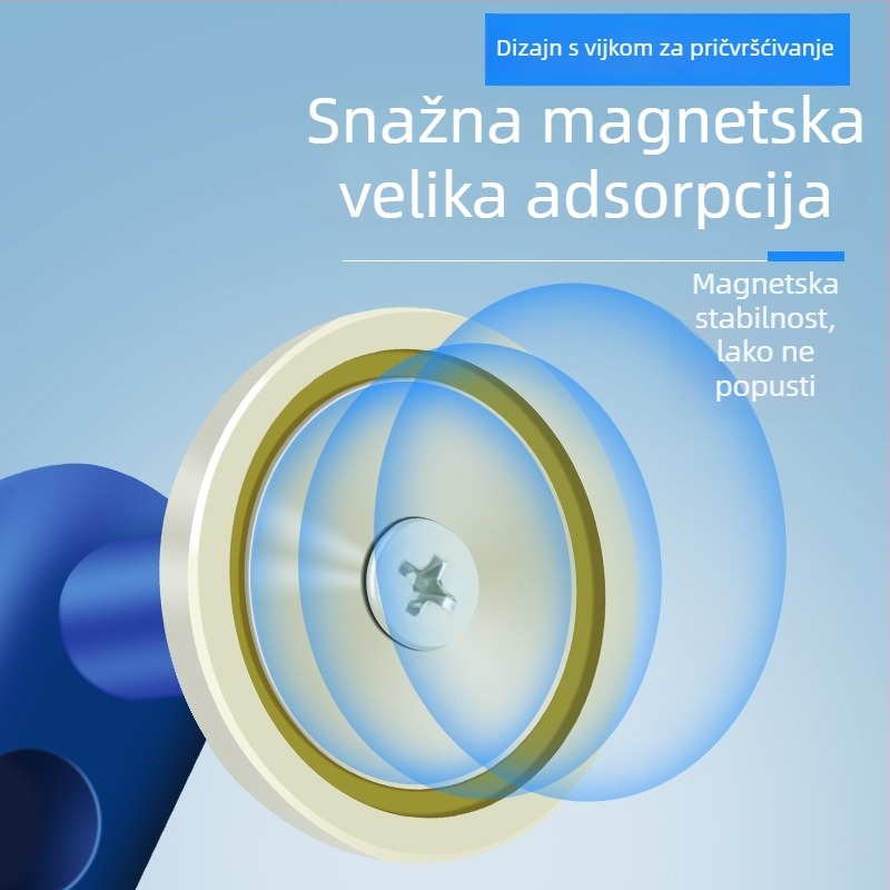 Zavarivački pomoćni alat: magnetska zemna kliješta s fiksnim magnetom