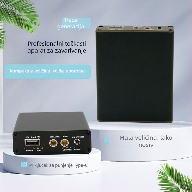 Spot welder za baterije 18650 – prijenosni DIY komplet za zavarivanje litijevih ćelija za sklapanje mobilnog telefona – kompletan set