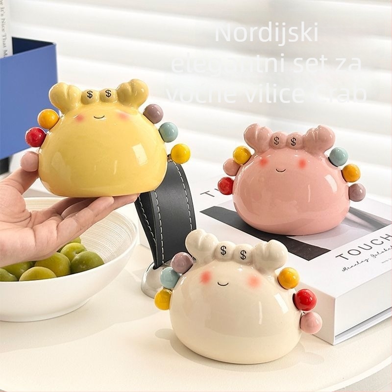 Dječje vilice za voće, keramičke vilice za voće, polirane Hemp wheel, vrhunska kvaliteta