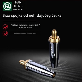 Welding Union G07 podijeljeni tip brze rezne mlaznice, od čistog bakra, za plamenik s propanom/LPG