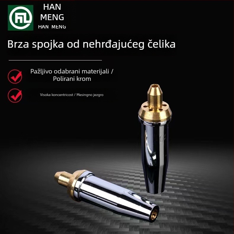 Welding Union G07 podijeljeni tip brze rezne mlaznice, od čistog bakra, za plamenik s propanom/LPG