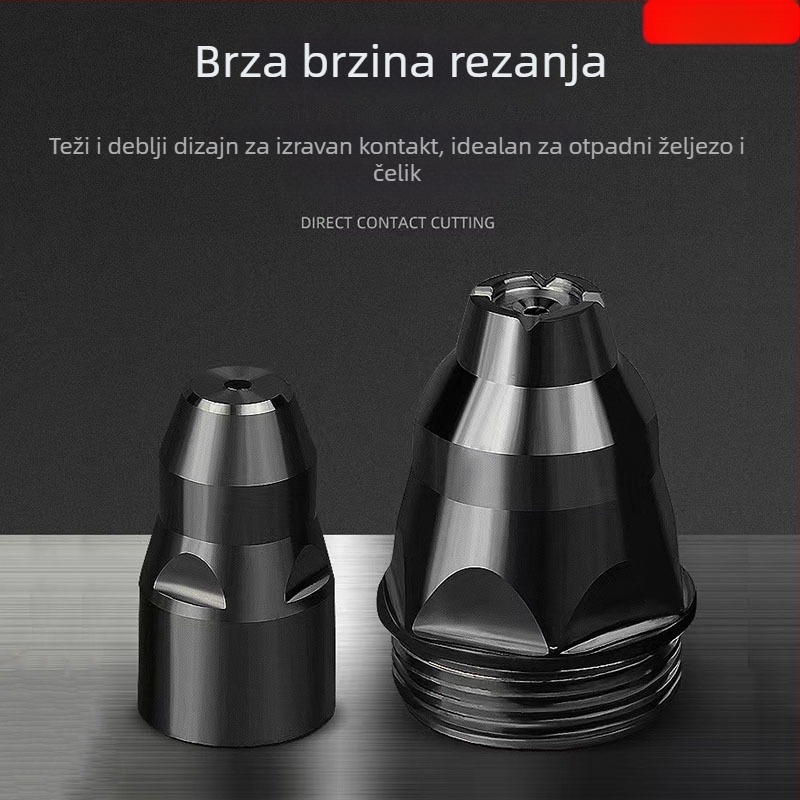 LGK100 plazma elektroda mlaznica s hafnijem vlaknom, P80, za rezanje plazmom, plin sredina