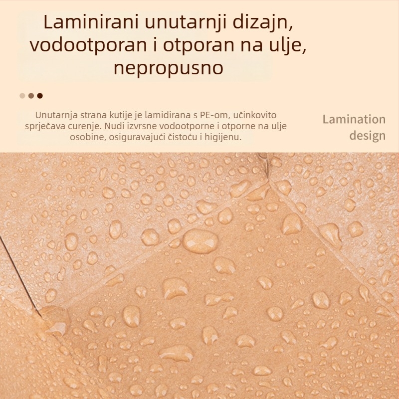 Jednokratne papirnate ploče za roštilj i užinu, posuda u obliku broda, paket od 1000 kom., papir od drvene pulpe pogodan za hranu