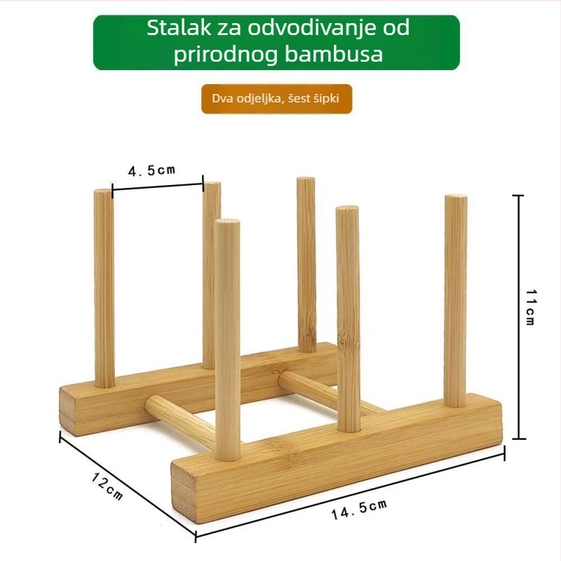 Set od 6 čajnih šalica od otpornog stakla s držačima, cilindričnog oblika, moderan minimalistički stil