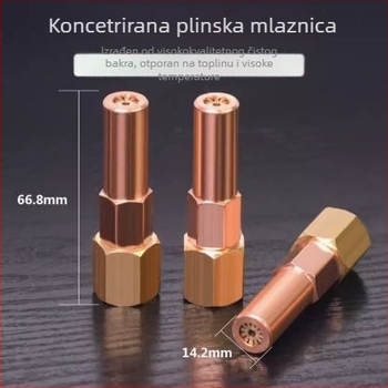 Zavarivačka mlaznica: difuzijski tip, propanska mlaznica, središnja mlaznica — Welding Sen