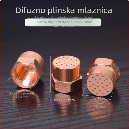Zavarivačka mlaznica: difuzijski tip, propanska mlaznica, središnja mlaznica — Welding Sen