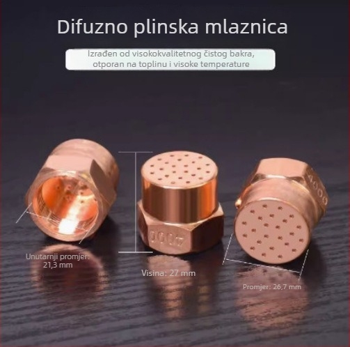Zavarivačka mlaznica: difuzijski tip, propanska mlaznica, središnja mlaznica — Welding Sen