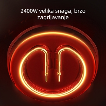 ANB-6138A električna tava za palačinke s dvostrukim grijanjem, viseći dizajn, 2000W, 220V, mehaničko upravljanje, za 6+ osoba