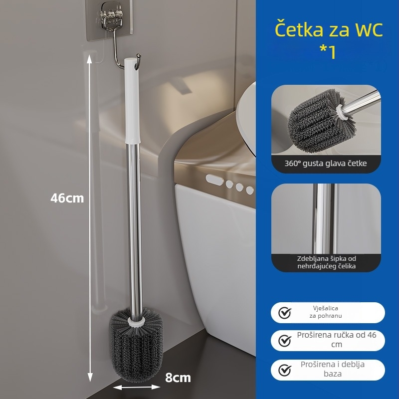 Set četki za zahod s drškom, plastični materijal, 0,18 kg, 10 komada, marka Zhiben Bear, podrijetlo Anhui