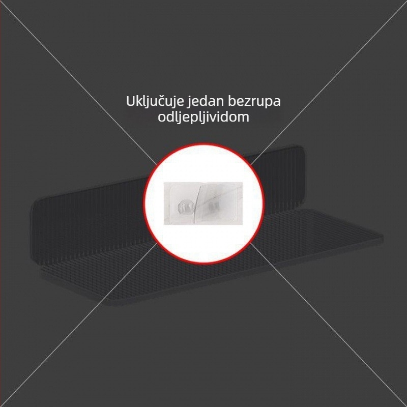 Trostruki stolni organizator za šalice i staklenu posudu, od karbonske čelika, višenamjenski, bez montaže