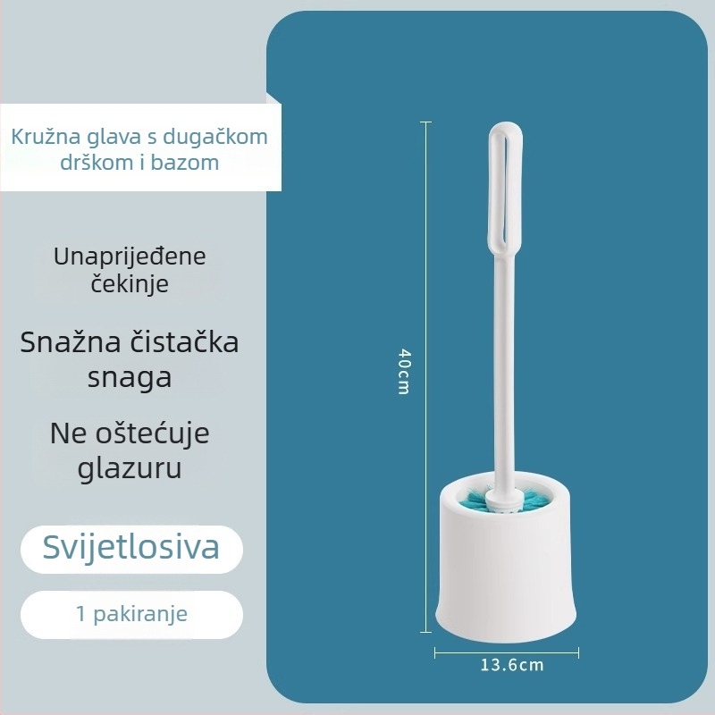 Četka za WC Camellia 4303 sa postoljem, plastična konstrukcija, 1 kom.