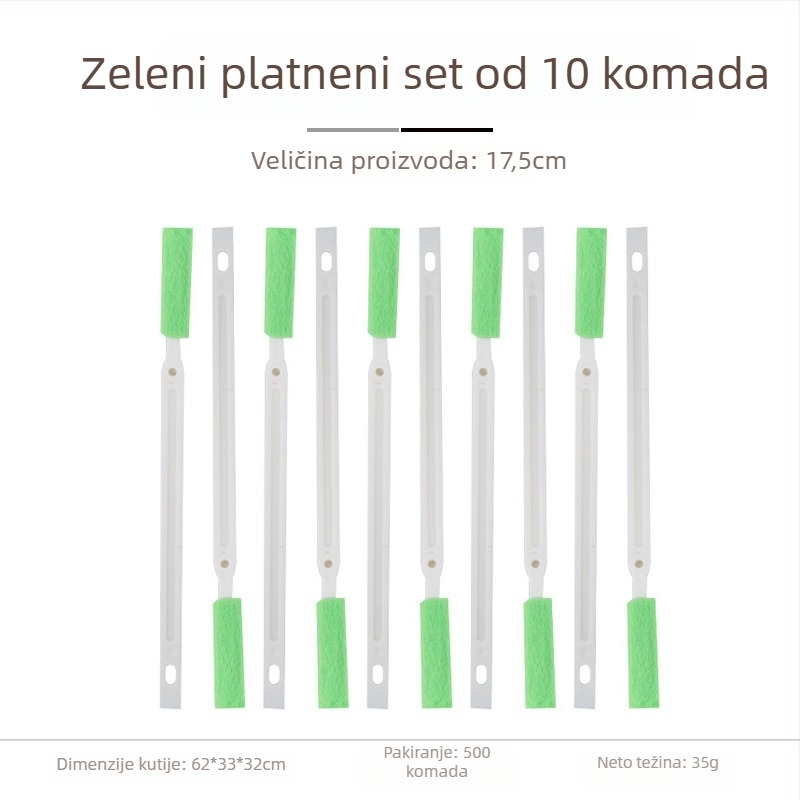 Četka za uske prostore za čišćenje WC-a, kupaonice, prozora i kuhinje | Brand: Wangshe | Materijal: Plastika | Funkcija: Čišćenje