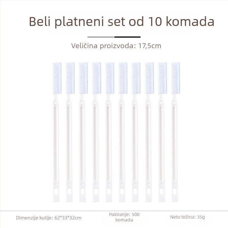 Četka za uske prostore za čišćenje WC-a, kupaonice, prozora i kuhinje | Brand: Wangshe | Materijal: Plastika | Funkcija: Čišćenje