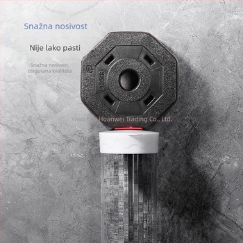 Zidni držač čaša, PP materijal, moderan minimalistički stil, težina 0.157 kg