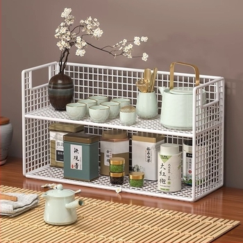 Metalni stalak za čaše za stolni prostor, višeslojni, modernog stila, model 101ZM, višefunkcionalan