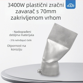 Aksesoari za plastično zavarivanje toplim zrakom Wright, 3400W, plin 5