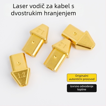 Laserska vodilica za žicu za ručno lasersko zavarivanje, dvostruka opskrba žicom, 120W, model 50875B, dodatak kućišta izlaza žice 76C