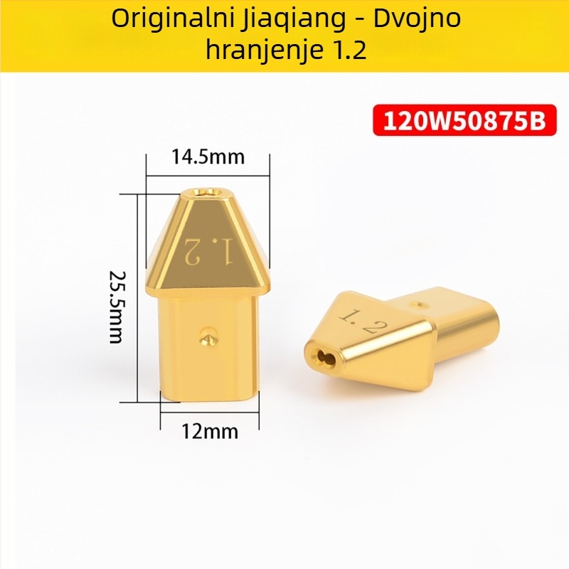 Laserska vodilica za žicu za ručno lasersko zavarivanje, dvostruka opskrba žicom, 120W, model 50875B, dodatak kućišta izlaza žice 76C