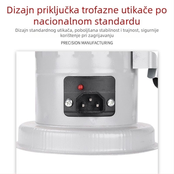 Prijenosni izolacijski cilindar za elektrode za zavarivanje, s napajanjem, okomita i vodoravna uporaba, grijanje