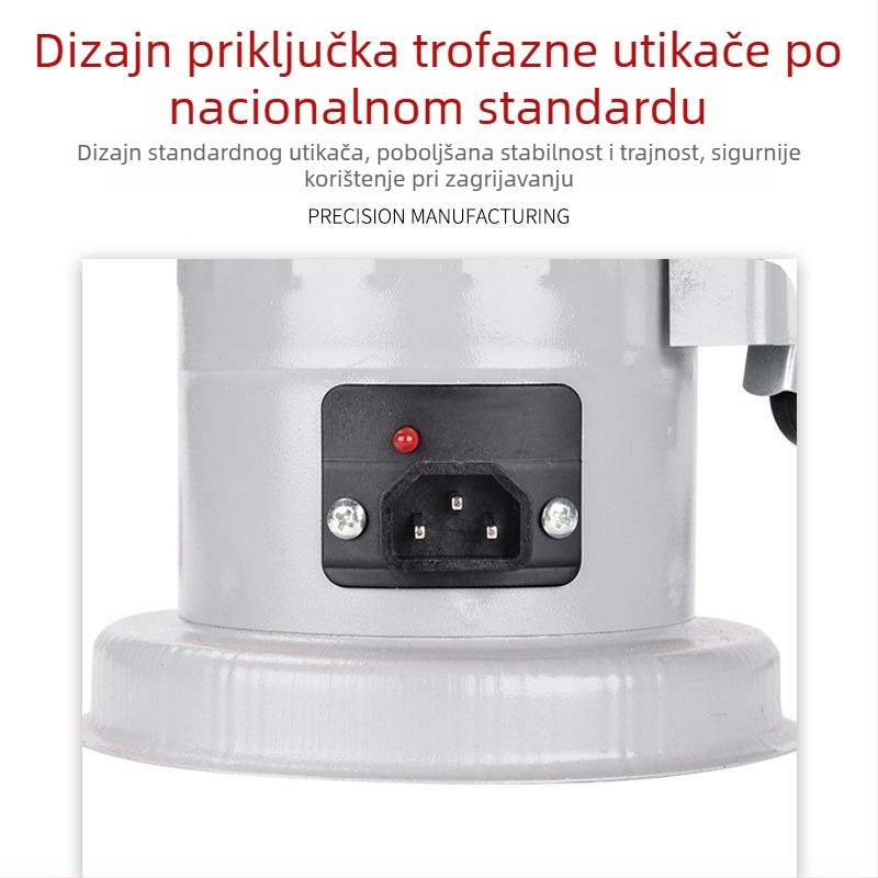 Prijenosni izolacijski cilindar za elektrode za zavarivanje, s napajanjem, okomita i vodoravna uporaba, grijanje