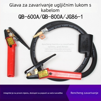 Zavarivački karbonski luk zračna planarna glava pištolja, QB600A/QB800A/JG86-1, bakar, 10 A