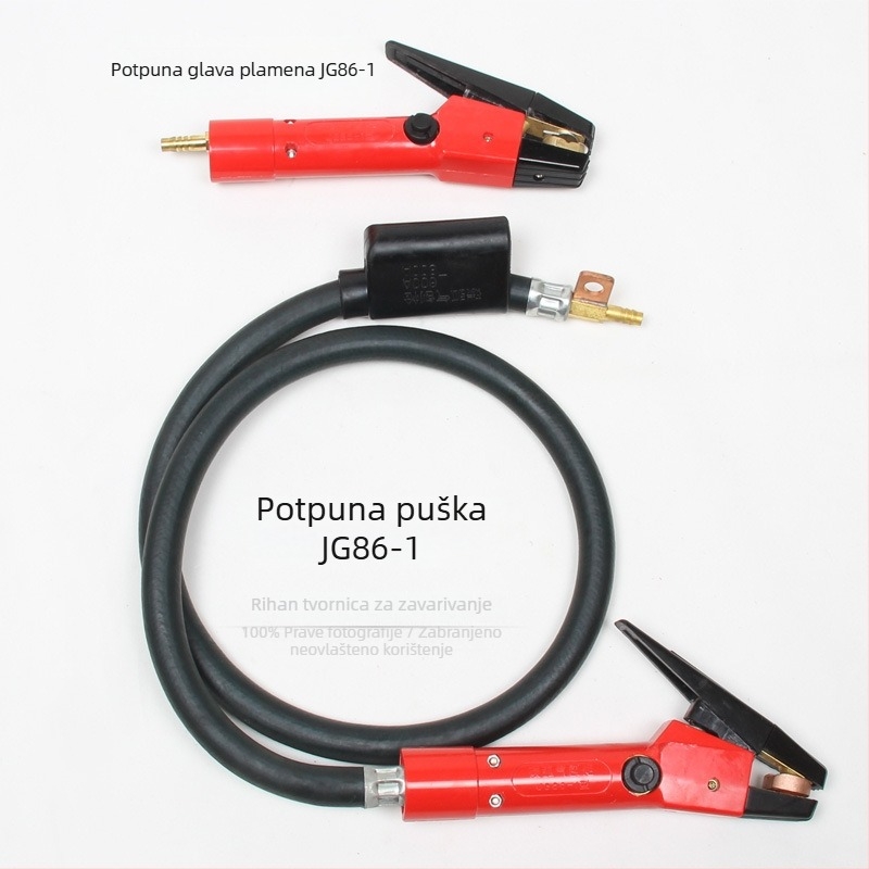 Zavarivački karbonski luk zračna planarna glava pištolja, QB600A/QB800A/JG86-1, bakar, 10 A