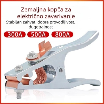 Aksesoari za zavarivanje s plinom: teški kliješta za kabel, kliješt za uzemljenje za zavarivanje, 300A/500A/800A