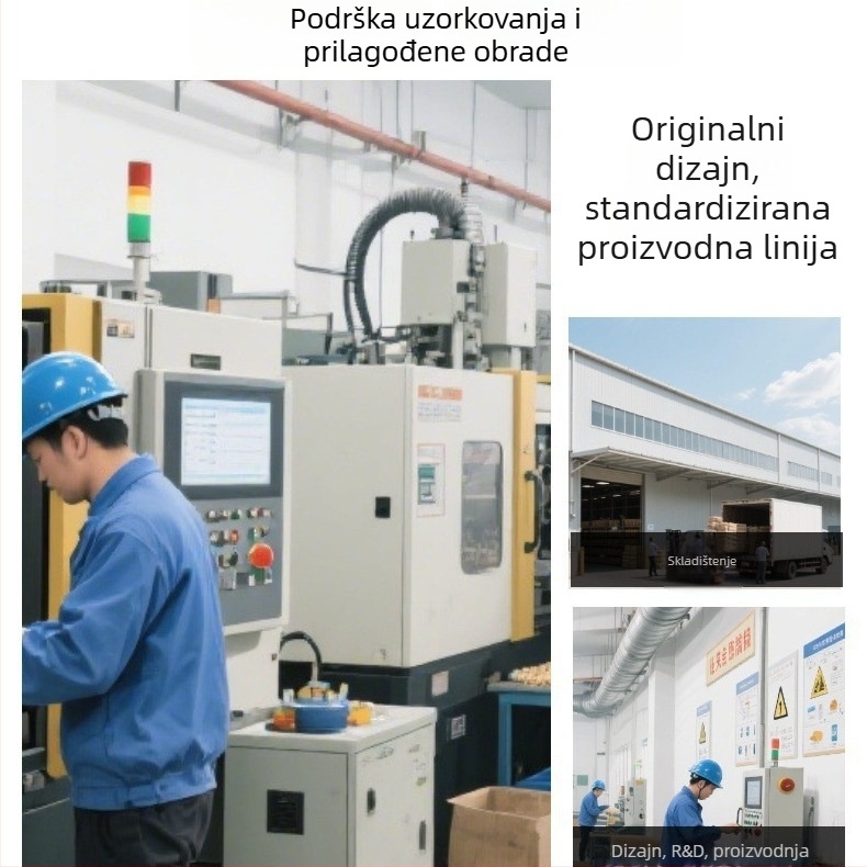 Jednokratna četka za zahod s zamjenjivim glavom, plastična, pakiranje u kutiji, težina 550 g