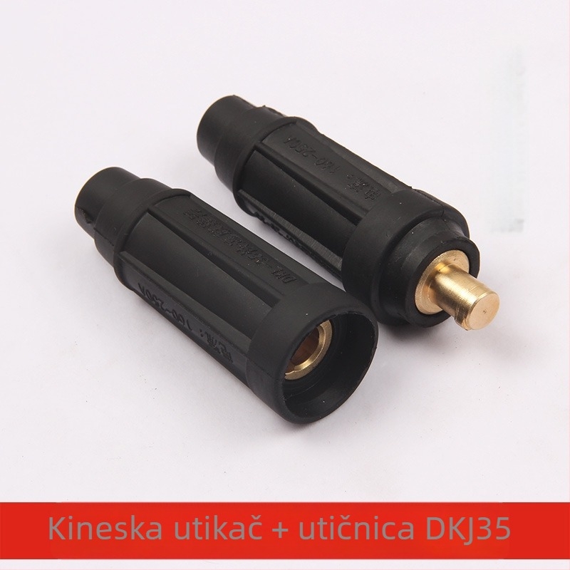 Brzi konektor za kabel DKJ35/50/70, mesing i guma, Xin Kai Hui