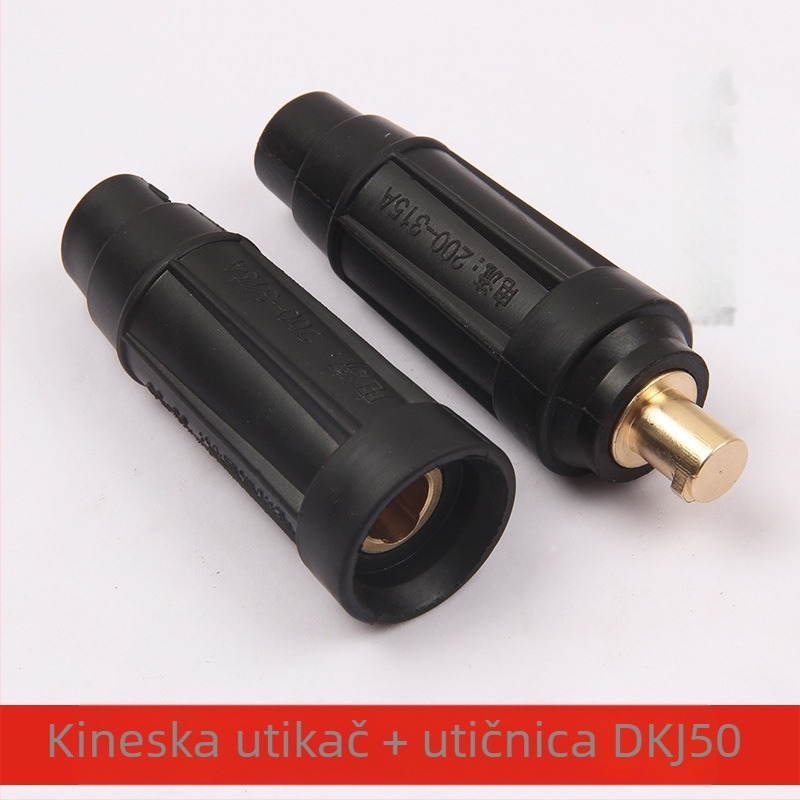 Brzi konektor za kabel DKJ35/50/70, mesing i guma, Xin Kai Hui