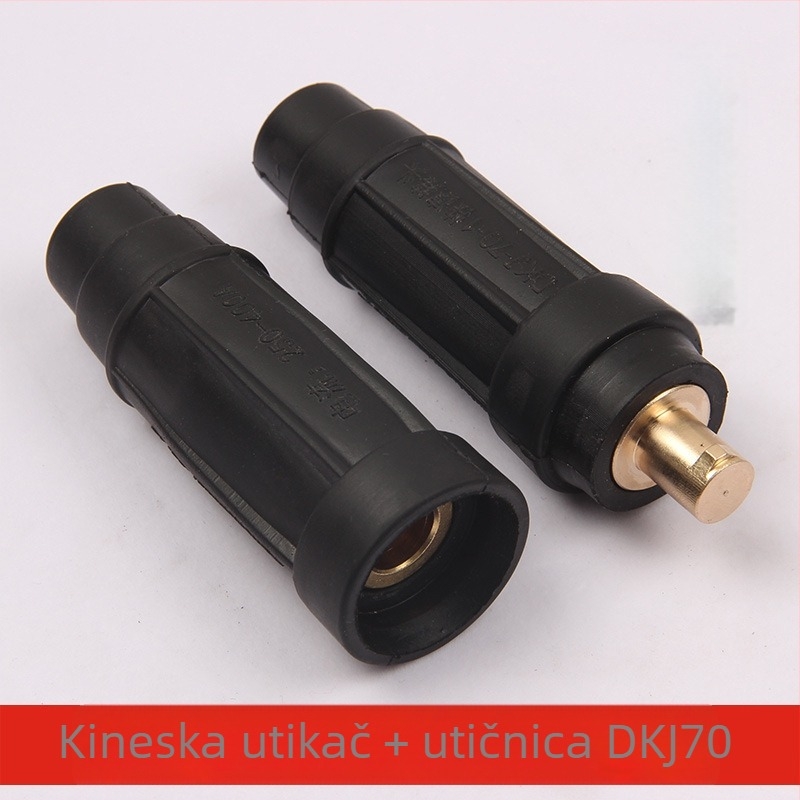 Brzi konektor za kabel DKJ35/50/70, mesing i guma, Xin Kai Hui