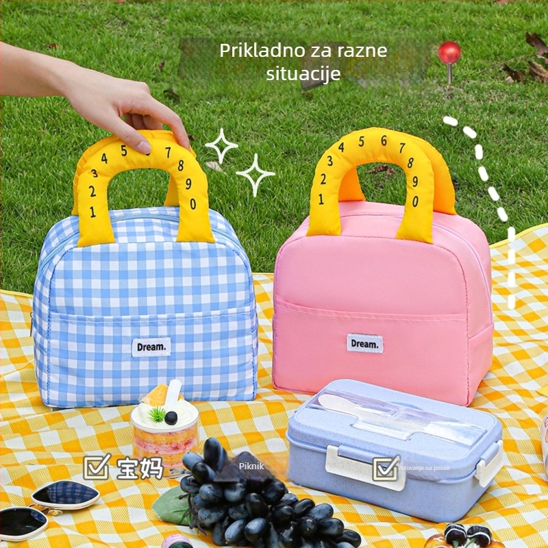 Torba za ručak (Oxford platno; moderan stil; višestruka namjena; putovanje)