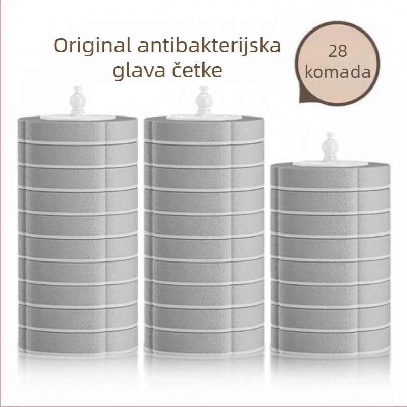 Jednokratna četka za zahod s zamjenjivom glavom, Yinyue B15, plastika, 445 g, proljeće 2021