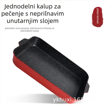 Mimika aluminijski električni roštilj – kvadratnog oblika, bezdimni, neprijanjajući, elektroplakirani završni sloj, lako za čišćenje